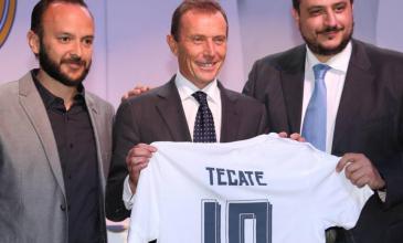 Tecate acerca el Real Madrid a los fans mexicanos con su patrocinio