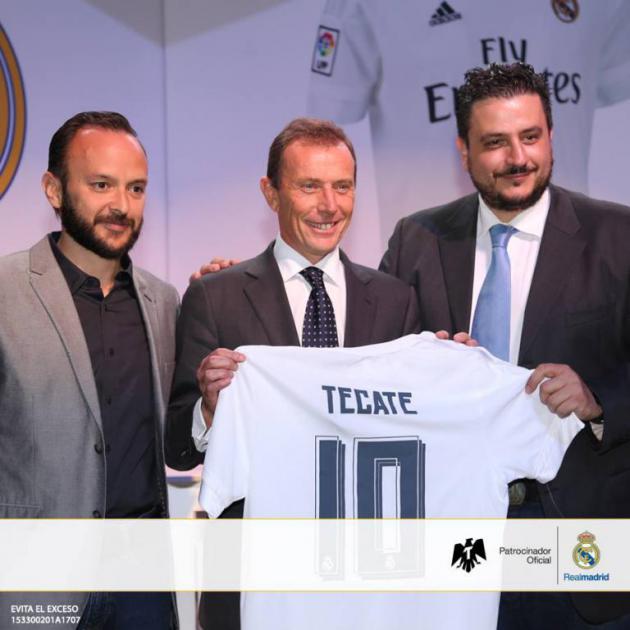 Tecate acerca el Real Madrid a los fans mexicanos con su patrocinio