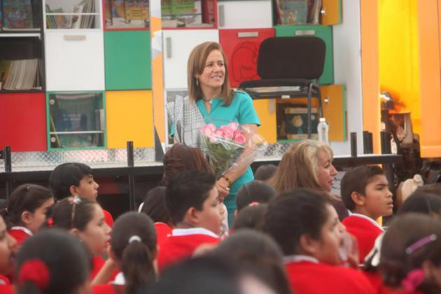 Margarita Zavala participa en las lecturas de “Palabras Mágicas”