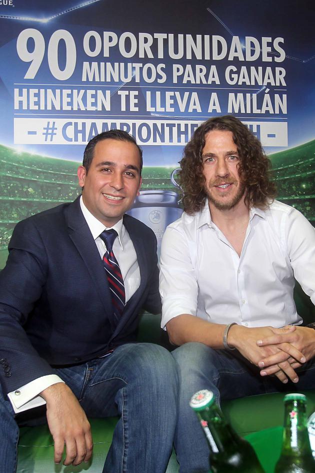 Carles Puyol se suma a Champion The Match y a las experiencias Premium de Heineken®